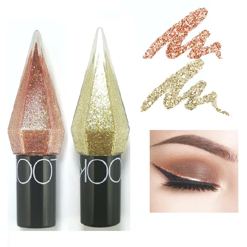 [Hàng mới về] Bút kẻ mắt dạng lỏng 5 màu sắc tùy chọn nhanh khô chống nước tiện dụng