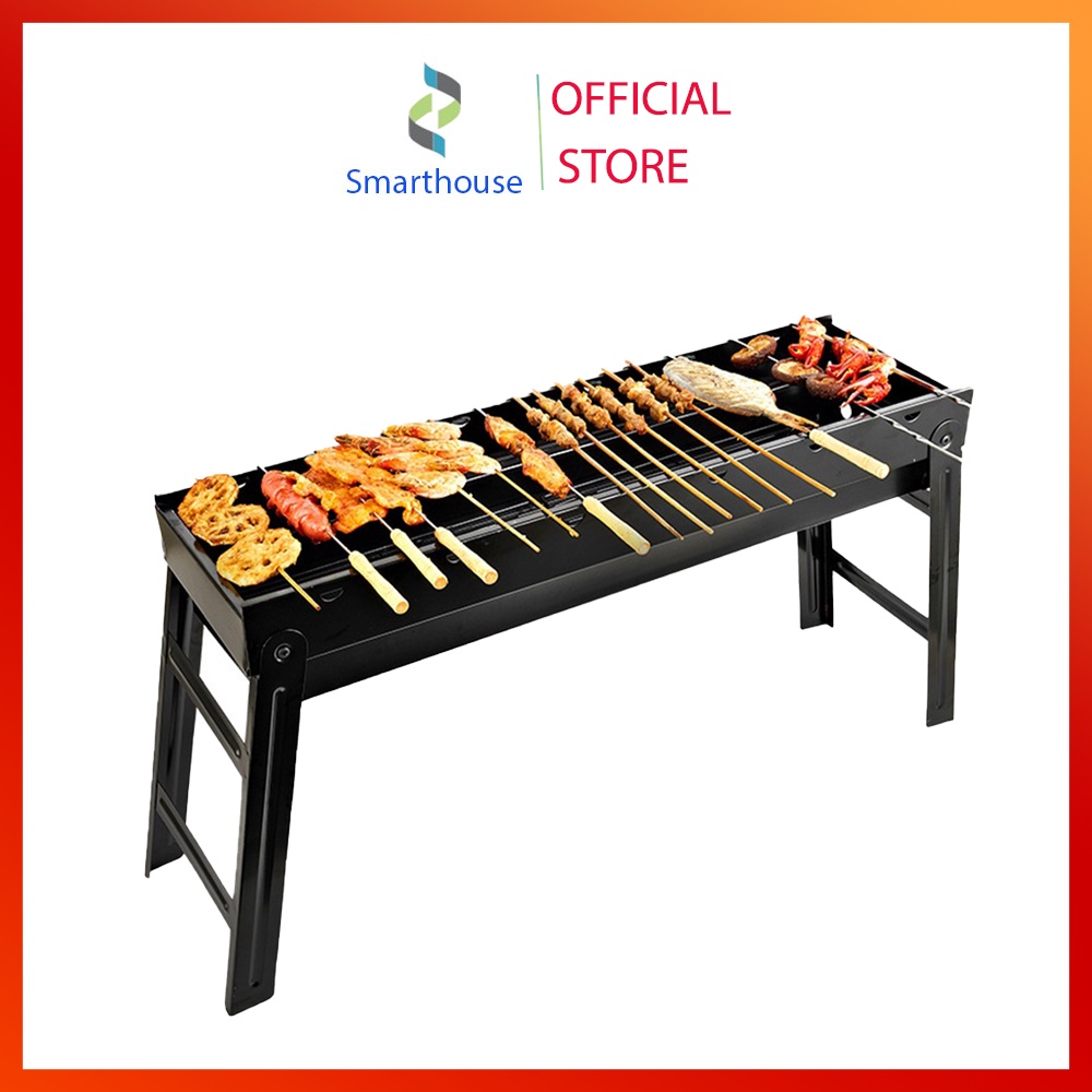 Bếp nướng than hoa BBQ ngoài trời cao cấp