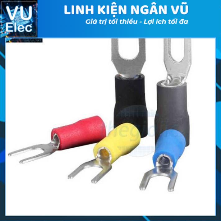 Đầu COS Y SV1.25-3.2 Các Màu đầu cốt chữ y, đầu cos, cos Y