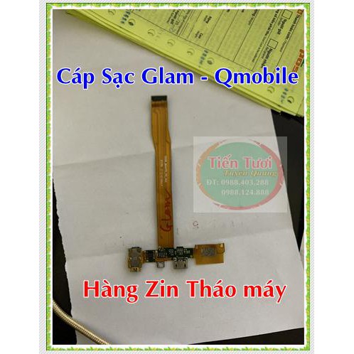 [Mã ELORDER5 giảm 10K đơn 20K] Cáp Sạc Q Glam -Qmobile (Cũ Tháo Máy )