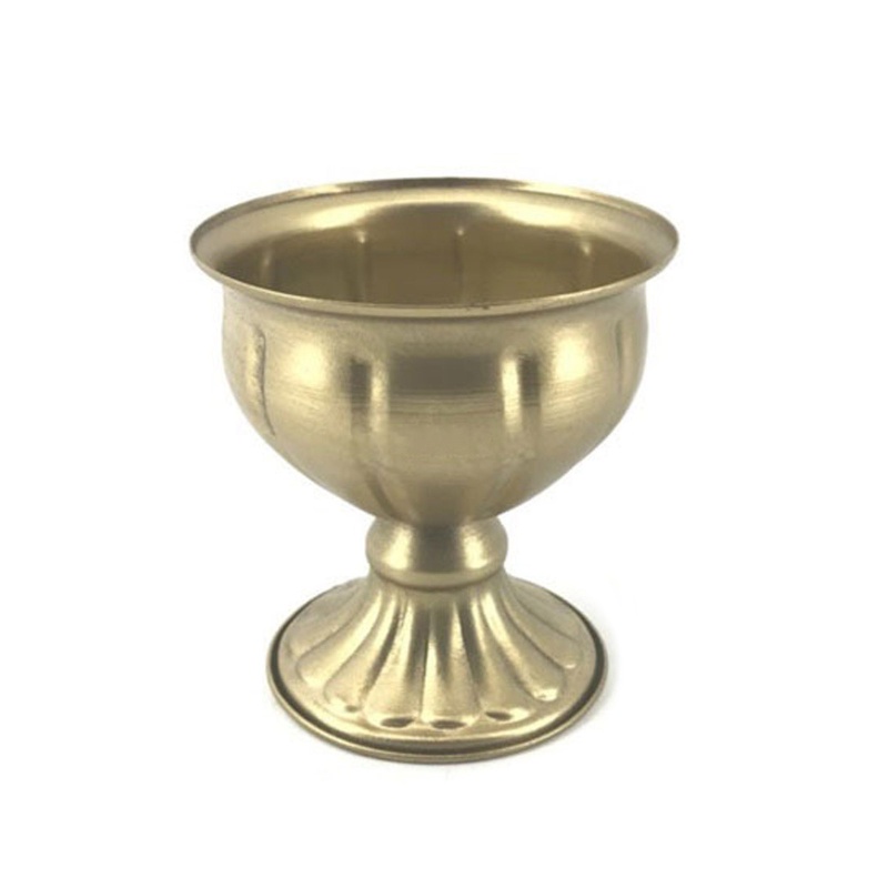 Chậu Hoa Bằng Kim Loại Phong Cách Vintage Dùng Trang Trí Nhà Cửa / Tiệc Cưới