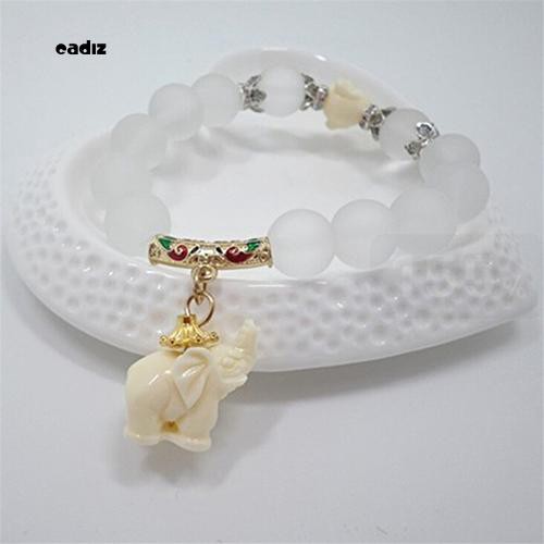 Vòng tay hạt đính hình con voi phong cách Hàn Quốc