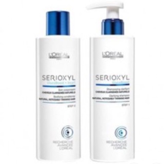 Dầu gội xả kích thích mọc tóc L'oréal Serioxyl FULLER 250ml/150ml ( mẫu mới )
