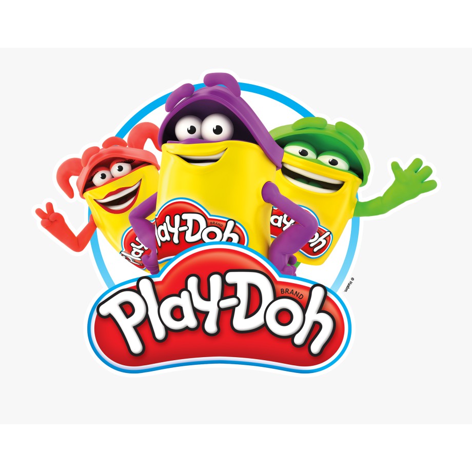 Ống bột nặn 10 màu tặng E0801 Bộ Play Doh đầu đời CB22037-E0801