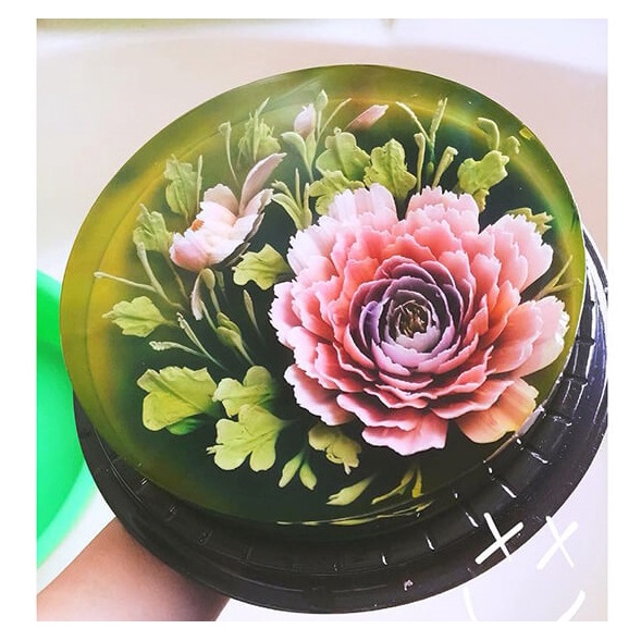 Lốc 50 - 100 Hộp Đựng Bánh Tròn A024 Đế Nâu , Đế Đen Giao Mầu Ngẫu Nhiên