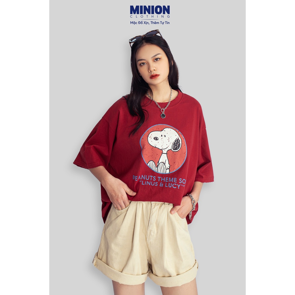 Áo thun tay lỡ MINION CLOTHING phông Unisex nam nữ tee oversize form rộng pull Ulzzang Hàn Quốc vải mềm thoáng mát A3009