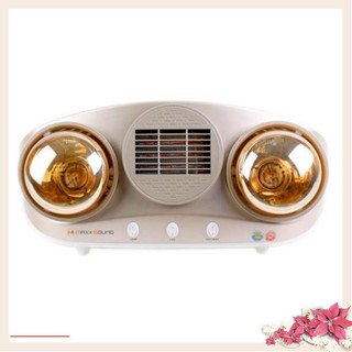 🔥đèn sưởi nhà tắm 2 bóng + 1 quạt gió nóng - maxxsound mst02 - hàng chính hãng