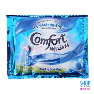 Nước xả vải Comfort gói nhỏ tiện dụng - màu ngẫu nhiên