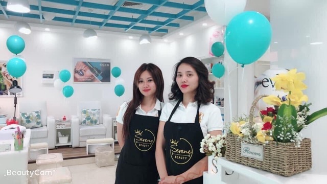 Tạp dề cao cấp dùng trong salon tóc, tiệm nail, spa, tmv.. (tạp dề trơn ko thêu logo)