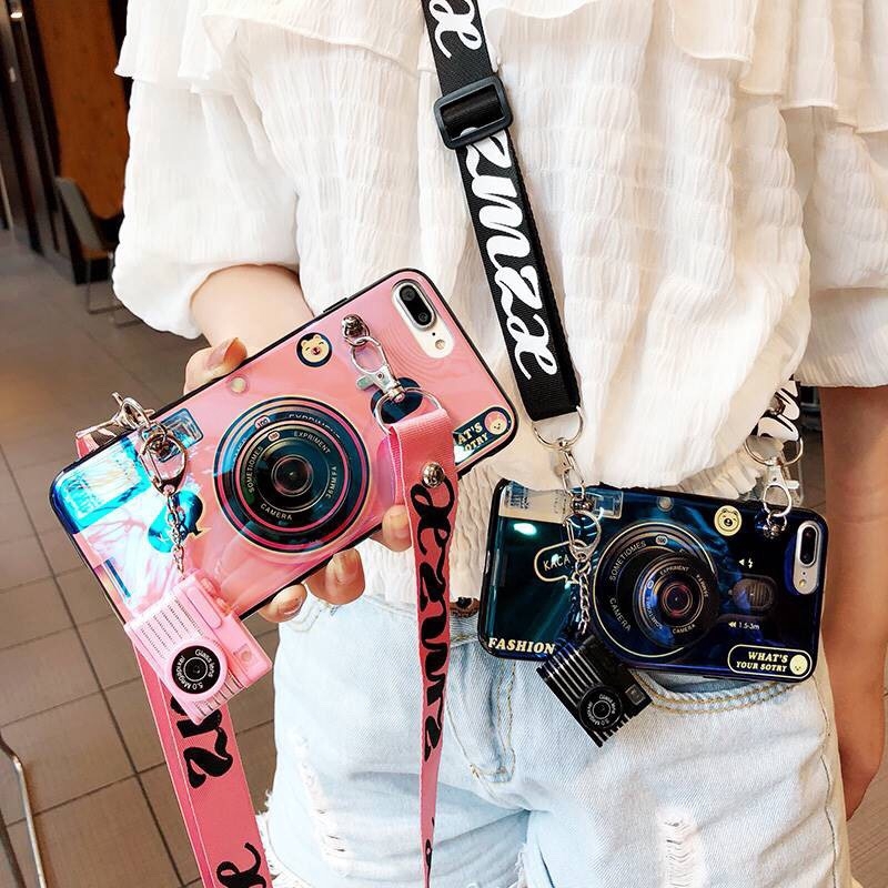 Ốp Điện Thoại Hình Máy Ảnh Cho Realme C21Y C25S C25 C12 C15 C11 8 Pro 5g 4g 7 7i C17 Pro 5 5i C3 6i 6 Pro