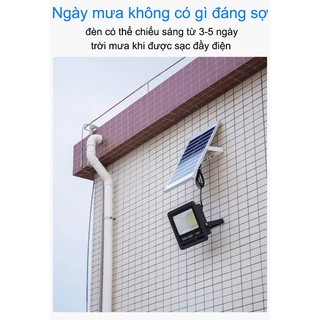 Đèn led pha năng lượng mặt trời 45W