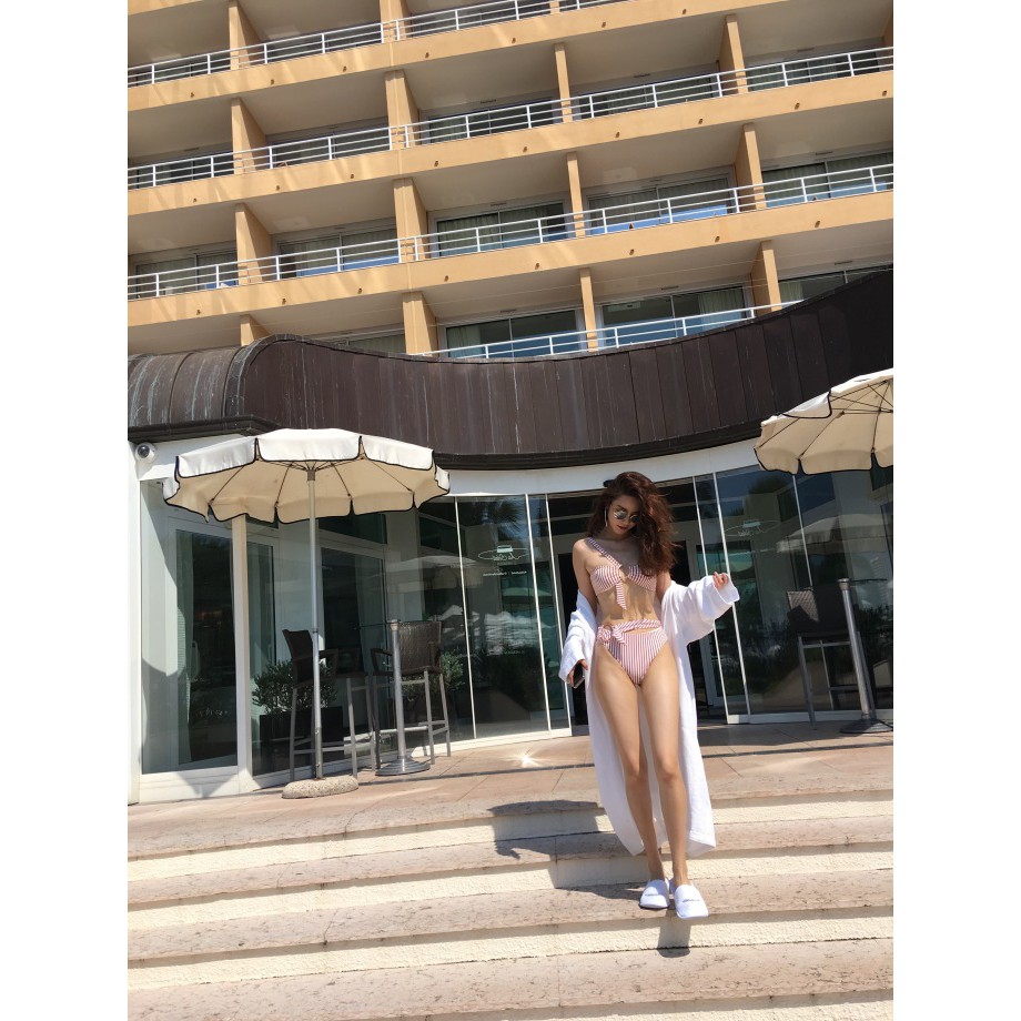 SET BIKINI 2 MẢNH KẺ SỌC SEXY CHO NGỰC NHỎ M203 | BigBuy360 - bigbuy360.vn