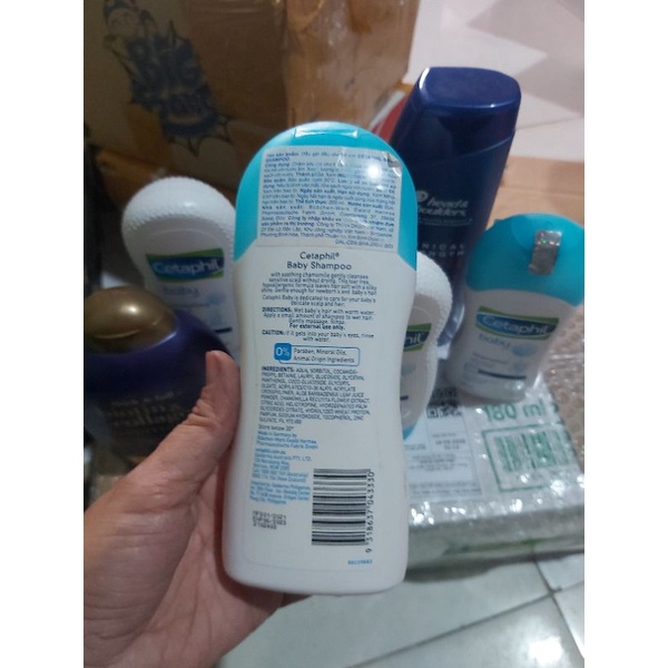 Dầu gội dạng sữa Cetaphil Baby Gentle Wash &amp; Shampoo 200ml