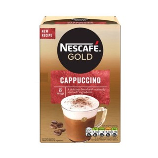Cà phê Cappuccino hiệu Nescafe Gold 8 gói