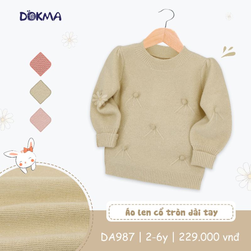 Áo len bé gái DA987