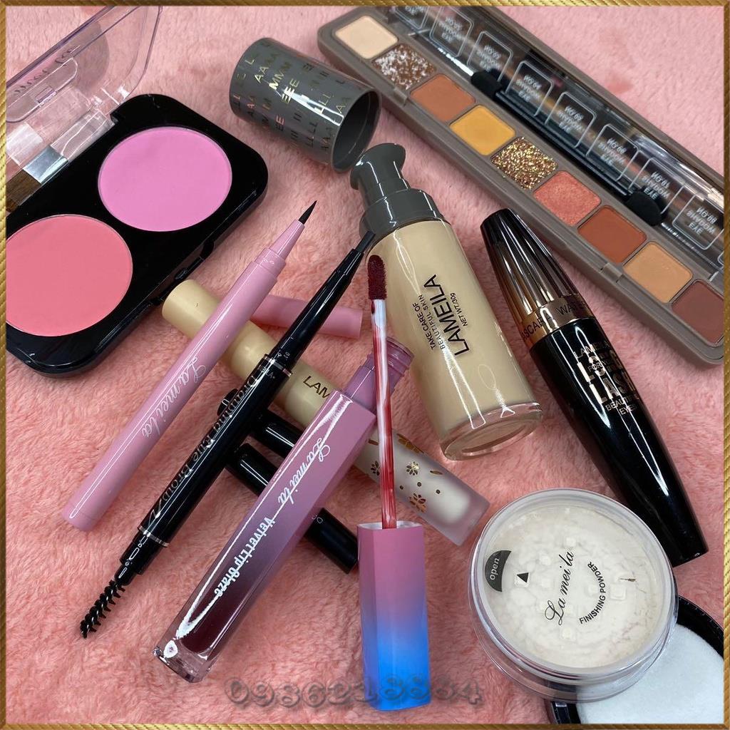 Bộ trang điểm makeup cơ bản 9 món