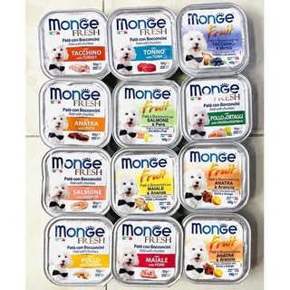 MONGE 100g - Thức ăn mềm dinh dưỡng cho chó mọi lứa tuổi