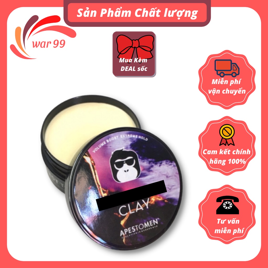 Gôm xịt tóc nam tạo kiểu tóc butterfly shadow 600ml kèm sáp vuốt tóc volcanicz clay tặng lược tròn