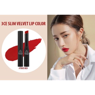 SON 3 CE SLIM TRUE RED - ĐỎ THUẦN