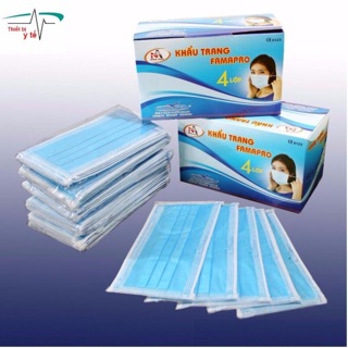 Khẩu trang y tế ❤️(hộp 50 cái) 4 lớp❤️