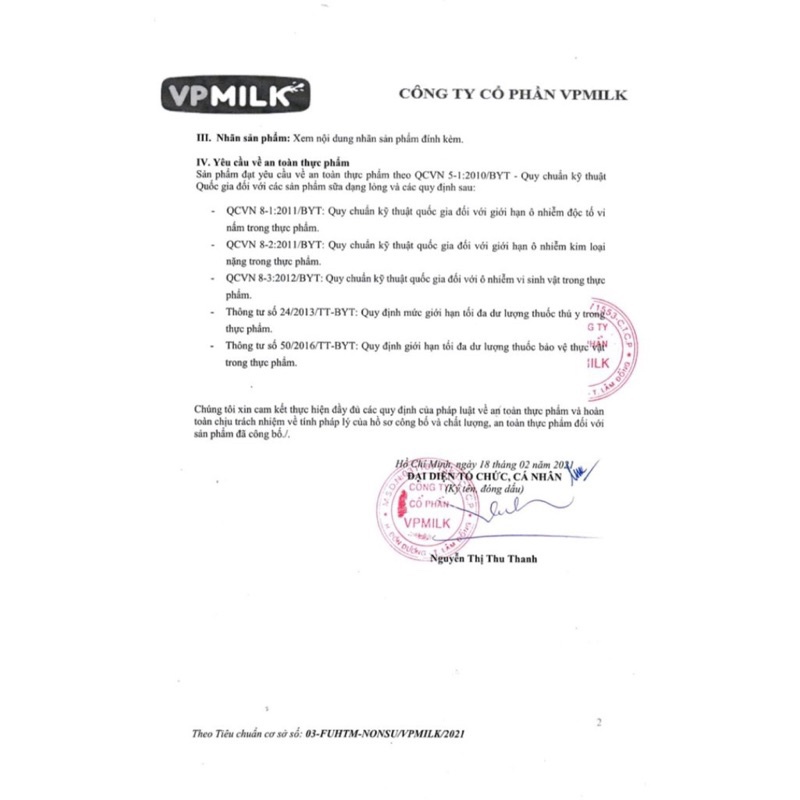 Sữa tươi Đà Lạt true milk