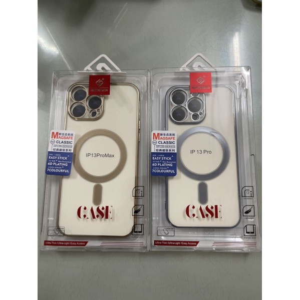 Ốp Lưng Trong Suốt Hỗ Trợ Sạc Không Dây MagSafe Iphone 13 Pro, 13 Pro max chính hãng kt