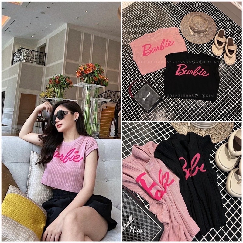 Áo len barbie ( kèm ảnh shop chụp thật)