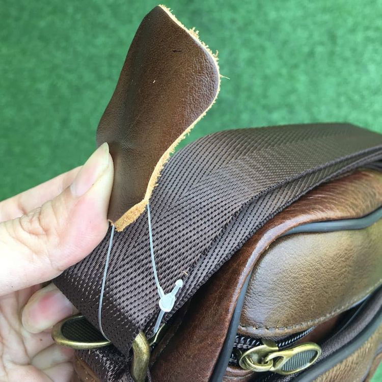 Túi nam đeo chéo da bò Nhật xịn 100%