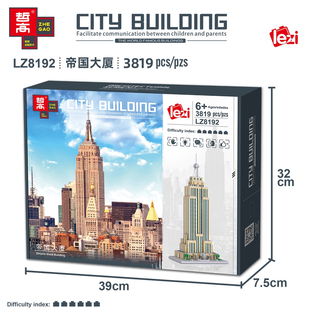 Bộ Đồ Chơi Lắp Ráp Mô Hình LZ8192 DIY Độc Đáo Thú Vị