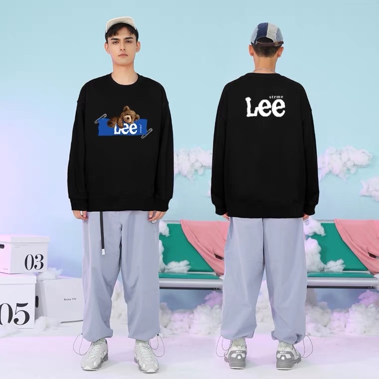 Áo sweater Lee Black Chul