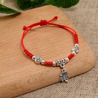 vòng tay dây rút chỉ đỏ