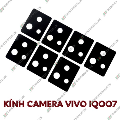 Kính camera vivo iqoo 7 kèm keo dán