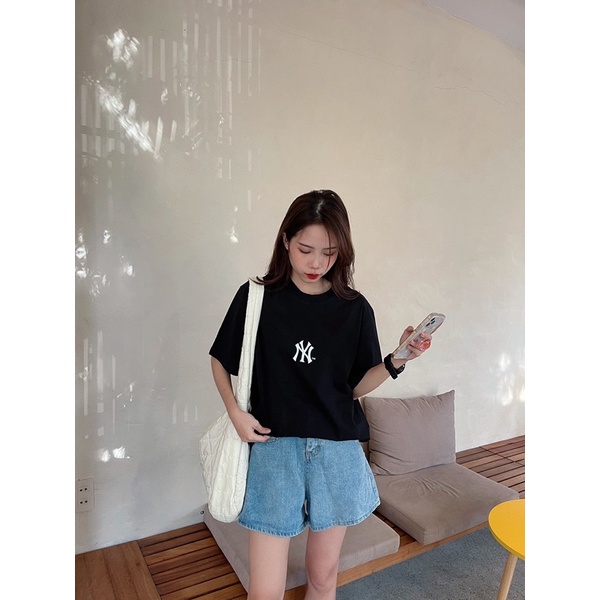 Áo phông 2 màu  oversized nam nữ, đủ size chất cotton dày dặn