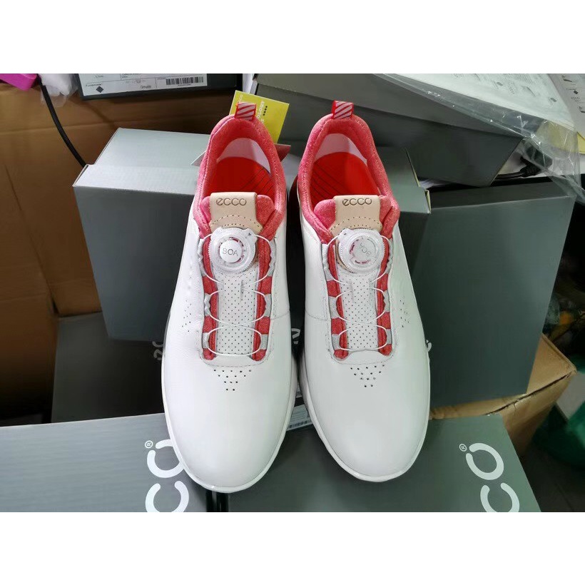 Giày golf nữ Ecco thể thao giá rẻ núm vặn êm chân thoáng khí shop GOLF PRO GN004