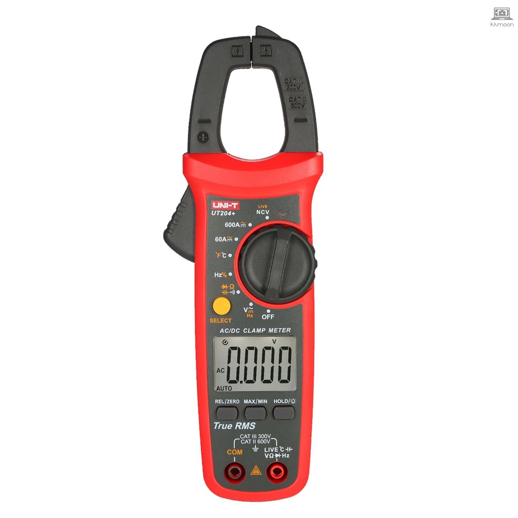 Uni-T Máy Đo Vạn Năng Kỹ Thuật Số Chuyên Dụng Ut204 + 6000 Counts Đếm Ncv Ac / Dc 40~1000