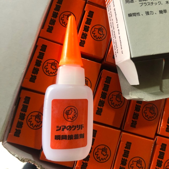 Keo dán 502 nhật siêu dính super glue chuyên dán quảng cáo