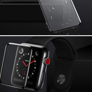 ✿ Kính Cường Lực 3D Chống Trầy Bảo Vệ Màn Hình Đồng Hồ Apple Watch series 6 SE 5 4 T500 HW12 HW16 3 2 1