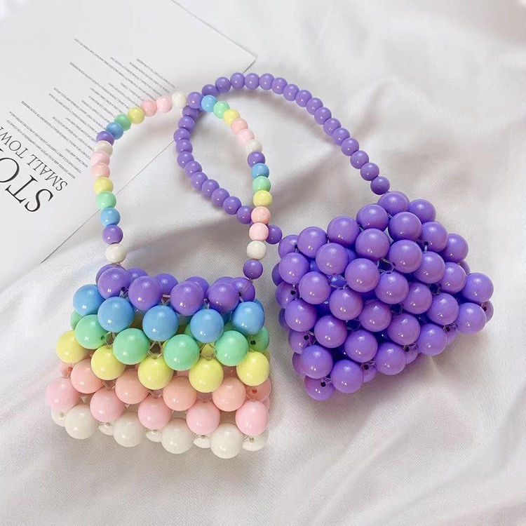 Túi xách cho bé, túi mini chụp ảnh, decor sản phẩm, túi đính hạt xinh xắn