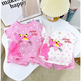 Bộ báo hồng pink girl bé gái