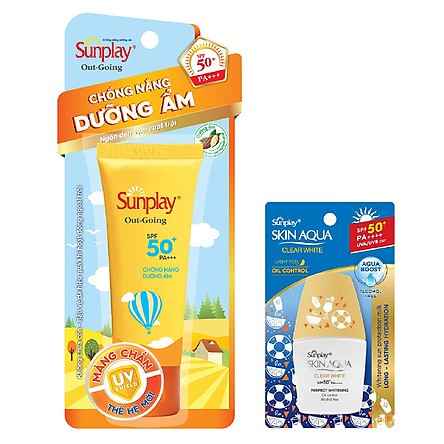 Kem Chống Nắng Dưỡng Da Sunplay Out Going SPF 50+ PA+++ 30g