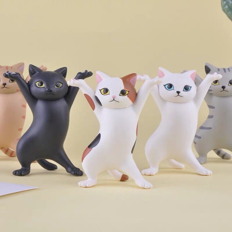 Mô hình Mèo khiêng hòm mèo khiêng quan tài trang trí