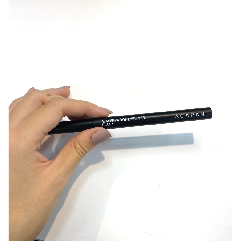 Kẻ mắt Agapan Waterproof Eyeliner Black [COCOLUX]