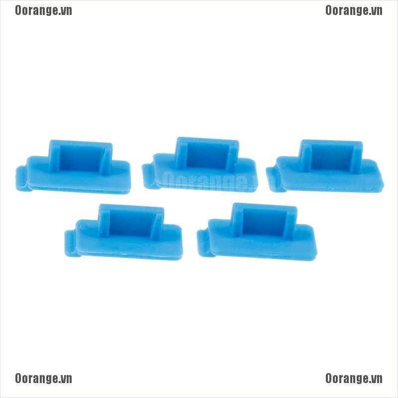 Bộ 5 Nắp Đậy Chống Bụi Cho Sạc Điện Thoại