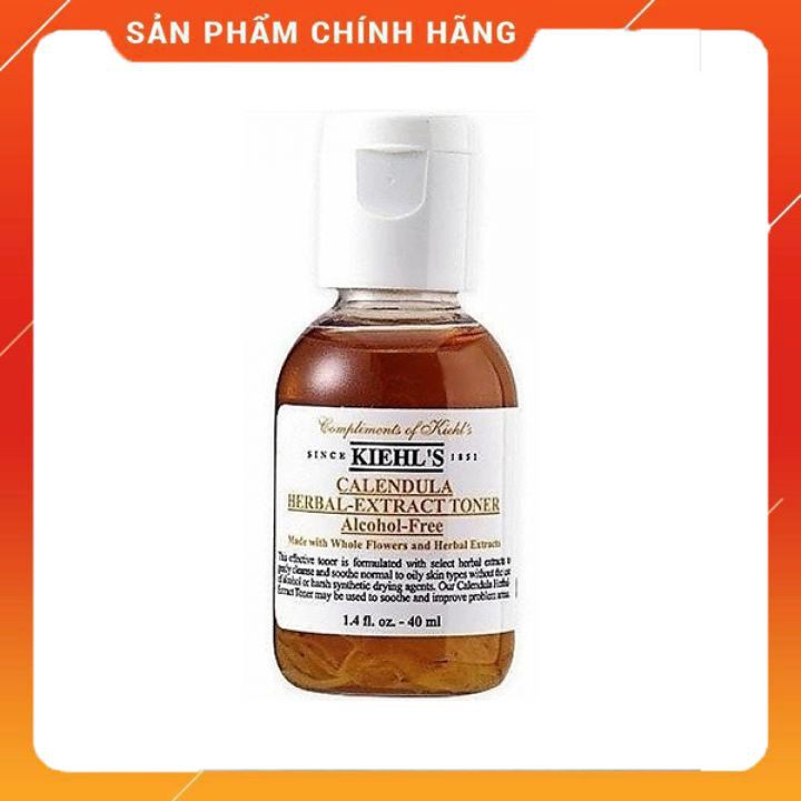 Nước hoa hồng Kiehl's Hoa Cúc Calendula Herbal Extract Toner hàng chuẩn mini 40ml | BigBuy360 - bigbuy360.vn