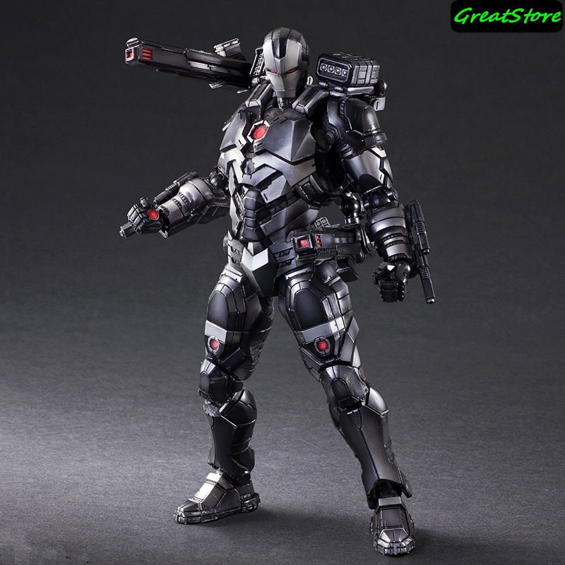 ( HÀNG CÓ SẴN ) MÔ HÌNH NHÂN VẬT WAR MACHINE play arts FIGMA CỬ ĐỘNG ĐƯỢC