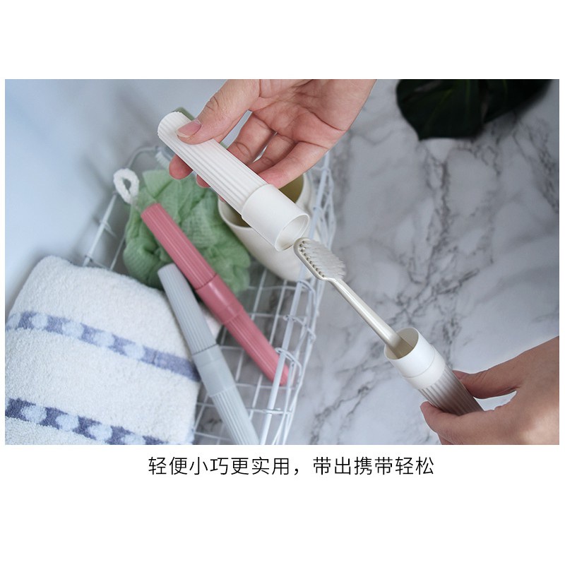 Hộp đựng bàn chải, kem đánh răng đi du lịch tiện lợi - Minshop Ksonbi