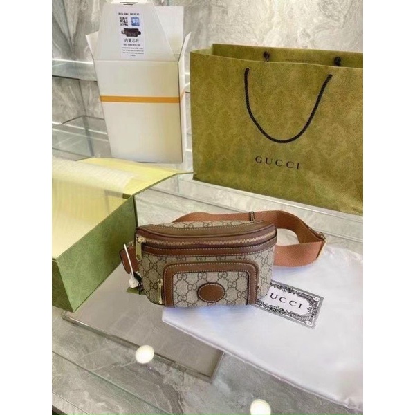 Túi đeo chéo bumbag sz22cm da đẹp cá tính fullbox