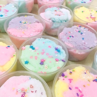 Slime cloud cream 2 màu