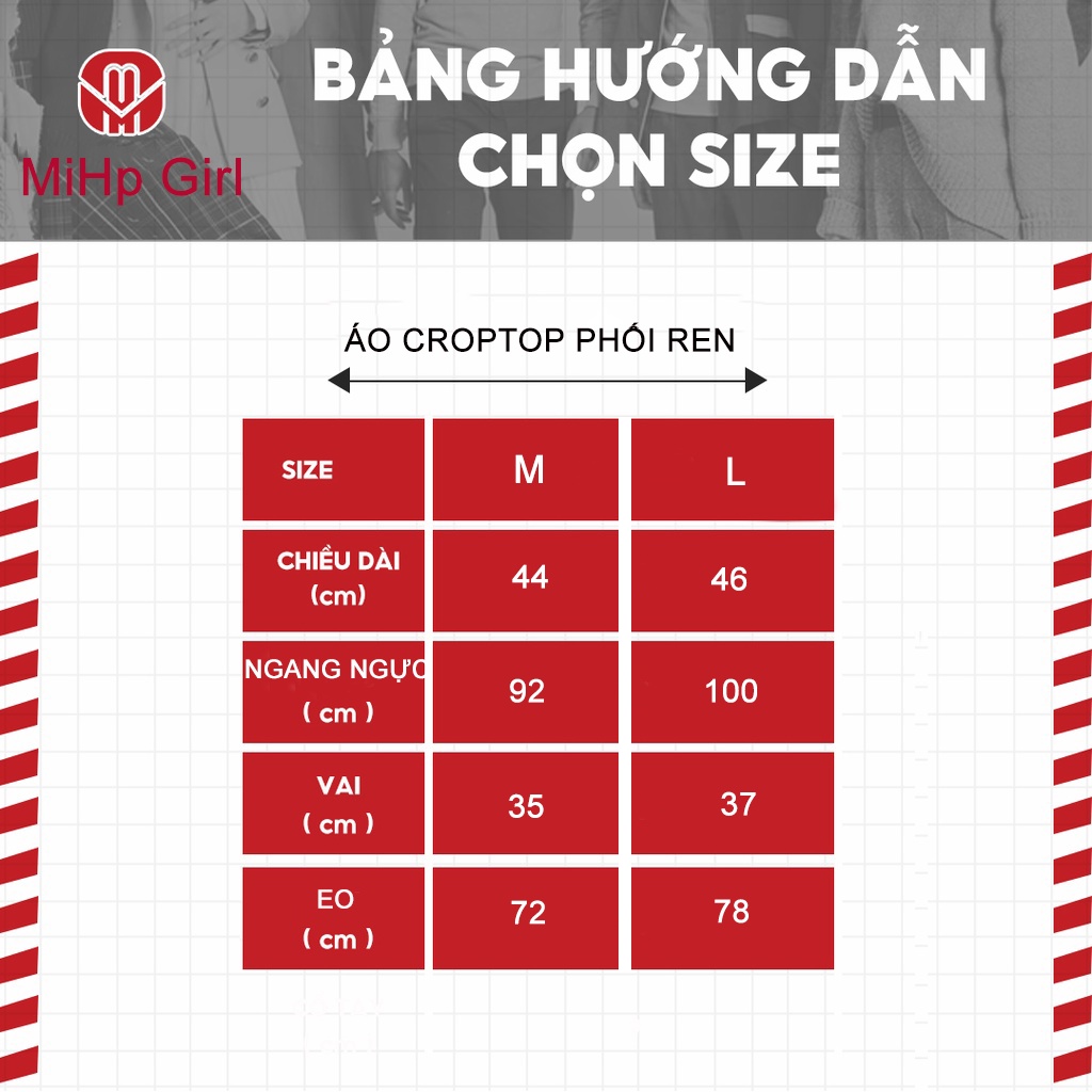 Áo Croptop Nữ Thắt Nơ Lưng Phối Ren Tay Dài.
