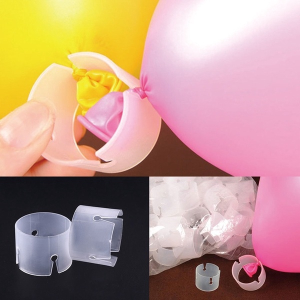 Set 10 Vòng Kẹp Giá Đỡ Bong Bóng Trang Trí Tiệc Sinh Nhật/Đám Cưới